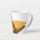 glücklicher Origami-Kranich Milchtasse (Rechte Ecke)