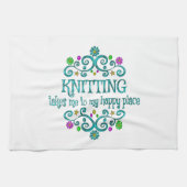 Glücklicher Ort Geschirrtuch (Horizontal)