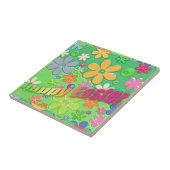 glücklicher Oster Fliese (Seite)