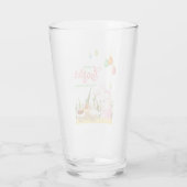 glücklicher Oster Glas (Rückseite)