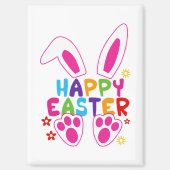 glücklicher Oster Magnet (Vorderseite)