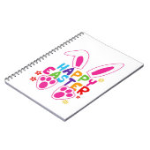 glücklicher Oster Notizblock (Linke Seite)