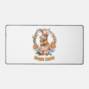 glücklicher Oster Schreibtischunterlage