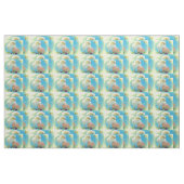 glücklicher Oster Stoff (Fat Quarter (45,7 x 55,9 cm))