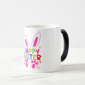 glücklicher Oster Verwandlungstasse (VorderseiteRechts)