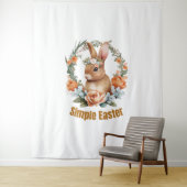glücklicher Oster Wandteppich (Beispiel)
