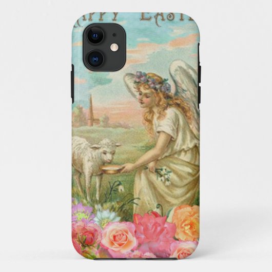 glücklicher Ostergel Case-Mate iPhone Hülle (Rückseite)