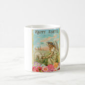 glücklicher Ostergel Kaffeetasse (VorderseiteRechts)