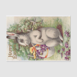 Glücklicher Osterhase Seidenpapier