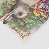 Glücklicher Osterhase Seidenpapier (Ausschnitt)