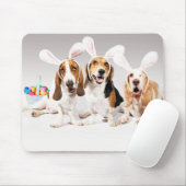 Glücklicher Ostern-Dachshund Mousepad (Mit Mouse)