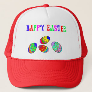 Glücklicher Ostern-Hut Truckerkappe