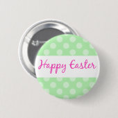 Glücklicher Ostern-Knopf Button (Vorne & Hinten)