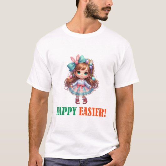 Glücklicher Ostertag - Crucifixe T-Shirt (Vorderseite)