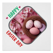 Glücklicher Ostertag - Glück Poster (Vorderseite)