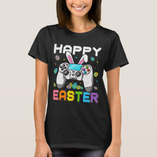 Glücklicher Ostertag Videospiel Hase Gami Jungen G T-Shirt