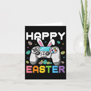 Glücklicher Ostertag Videospiele Bunny Gami Jungen Karte