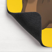 Glücklicher Otter Mousepad (Ecke)