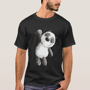 Glücklicher Panda-Bär für Wildtierfans T-Shirt