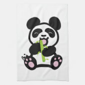 Glücklicher Panda Handtuch (Vertikal)