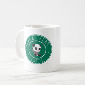 Glücklicher Panda Kaffeetasse (Vorderseite Links)