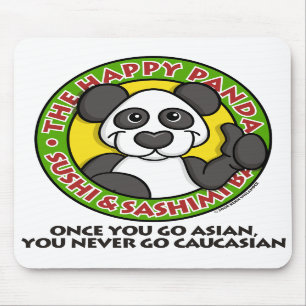 Glücklicher Panda Mousepad