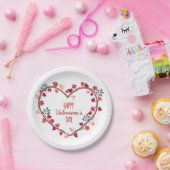 Glücklicher Pappteller des (Party)