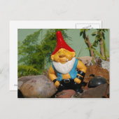 glücklicher Pappy Postkarte (Vorne/Hinten)