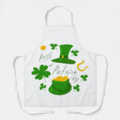 Glücklicher Patrick-Tag Schürze (Vorderseite)