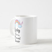 Glücklicher Personaltrainer-Mug Kaffeetasse (Vorderseite Links)