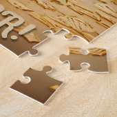 Glücklicher Pessach! Golden Matzah Puzzle (Seite)