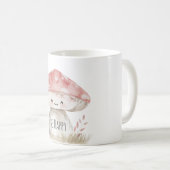 Glücklicher Pilz Kaffeetasse (VorderseiteRechts)