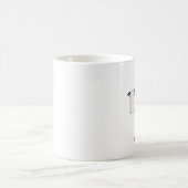 Glücklicher Pinguin Kaffeetasse (Mittel)