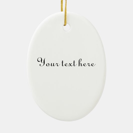 Glücklicher Pinguin Keramik Ornament (Hinten)