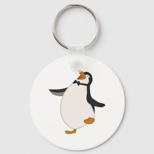 Glücklicher Pinguin Schlüsselanhänger