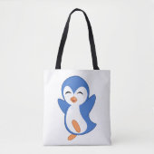 glücklicher Pinguin Tasche (Vorderseite)