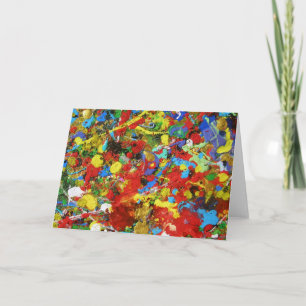 GLÜCKLICHER PLATZ FEIERTAGSKARTE