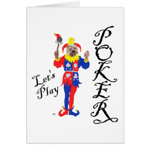 Glücklicher Poker Cairn Terrier