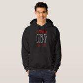 Glücklicher Poker Hoodie (Vorne ganz)