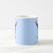 glücklicher Polizist Kaffeetasse (Mittel)