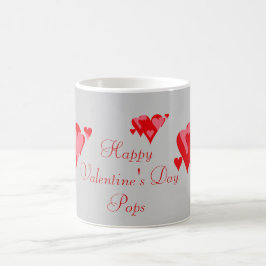 Glücklicher Pop des Valentines Tages Kaffeetasse