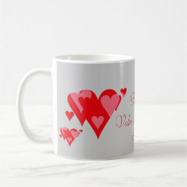 Glücklicher Pop des Valentines Tages Kaffeetasse