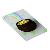 Glücklicher Pot aus Gold Magnet (Rechte Seite)