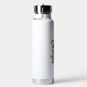 Glücklicher Pride Monat Gnom Vintage Regenbogen Sh Trinkflasche (rechts)