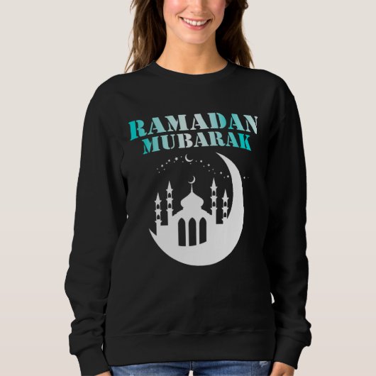 Glücklicher Ramadan Ramadan Kareem Ramadan Mubar Sweatshirt (Vorderseite)