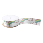 glücklicher Regenbogen Satinband (Spule)
