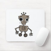 Glücklicher Roboter Mousepad (Mit Mouse)