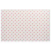 Glücklicher roter Elefant Stoff (Fat Quarter (45,7 x 55,9 cm))