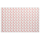 Glücklicher roter Elefant Stoff (Yard (91,4 cm))