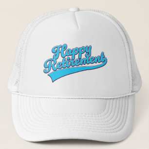 Glücklicher Ruhestand Blue Edition Truckerkappe